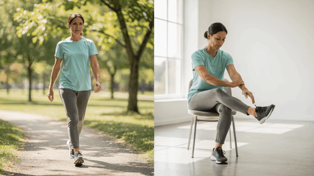 Adapter la récupération active selon la fatigue des jambes