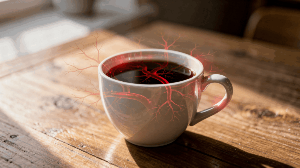 Comment le café agit sur la circulation